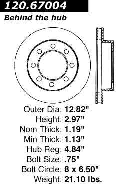 Centric Brake Disc