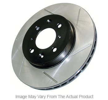 Centric CE126.47019SL Power Slot Brake Disc - Slotted, Direct Fit