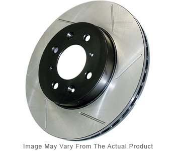Centric CE126.47029SL Power Slot Brake Disc - Natural, Slotted, Direct Fit