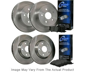 Centric Brake Disc and Pad Kit