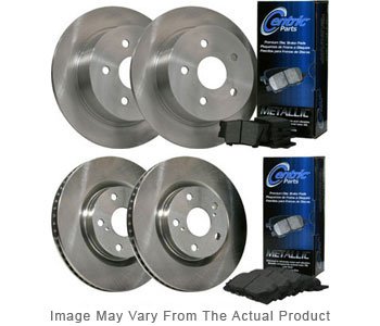 Centric Brake Disc and Pad Kit