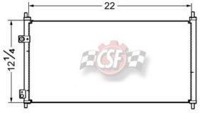 CSF A/C Condenser