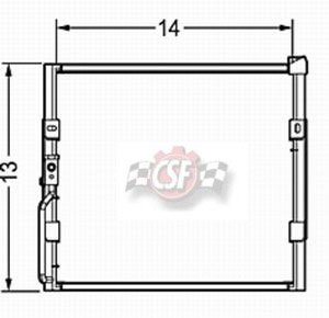 CSF A/C Condenser