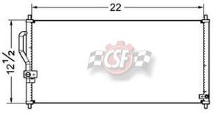 CSF A/C Condenser