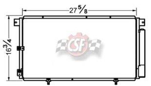CSF A/C Condenser
