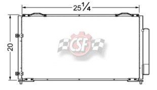 CSF A/C Condenser