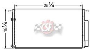 CSF A/C Condenser