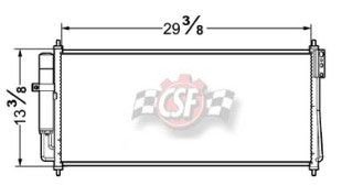 CSF A/C Condenser