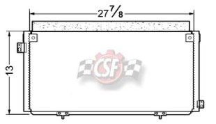 CSF A/C Condenser