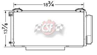 CSF A/C Condenser