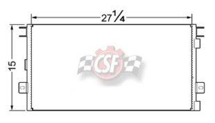 CSF A/C Condenser