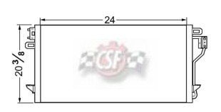 CSF A/C Condenser