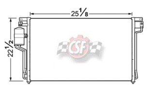 CSF A/C Condenser