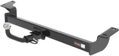 Curt CUR113201 Hitch - Powdercoated Black, Concealed Cross Tube, Euro Mount