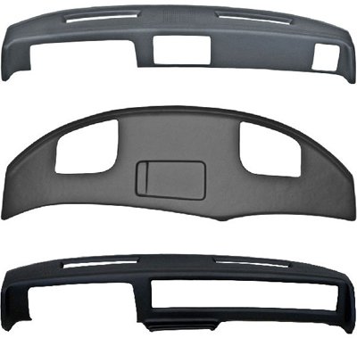 Dashtop DAS134815013 Dash Cover - Black, Plastic, Cap, Direct Fit