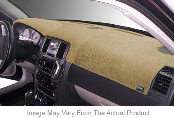 Dash Designs DSHD09230BOK Brushed Suede Dash Cover - Tan, Suede, Mat, Direct Fit