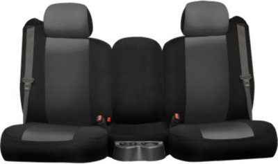 Dash Designs DSHK023360UCB Genuine Neoprene Seat Cover - Black sides and charcoal insert, Neoprene, 2-tone, Direct Fit