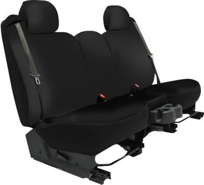 Dash Designs DSHK370100GBK Genuine Neoprene Seat Cover - Black, Neoprene, Solid, Direct Fit