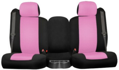 Dash Designs DSHK376160ZPB NeoSupreme Seat Cover - Black sides and pink insert, Neosupreme, 2-tone, Direct Fit