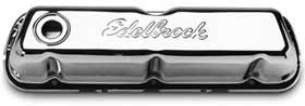 Edelbrock E114460 Valve Cover - Chrome, Steel, Direct Fit