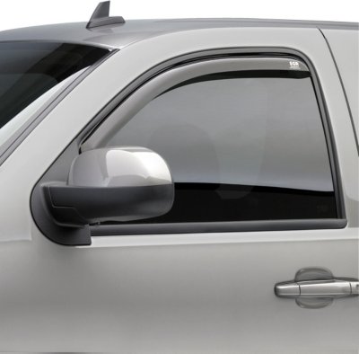 EGR E17564981 Slimline In-Channel Window Visor - Smoke, Acrylic, In-Channel