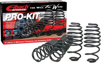 Eibach E272579140 Pro-Kit Lowering Springs - Powdercoated Black