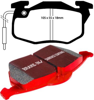 EBC Brake Pad Set