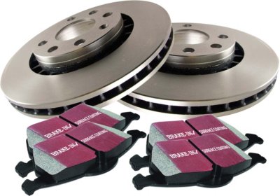 EBC Brake Disc and Pad Kit