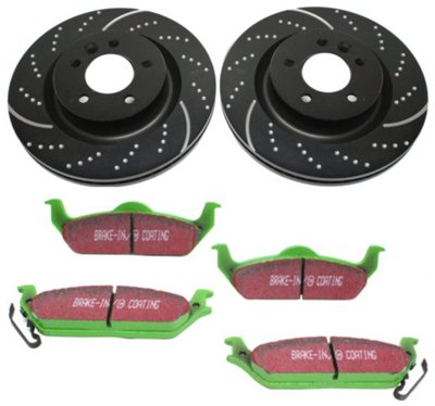 EBC Brake Disc and Pad Kit