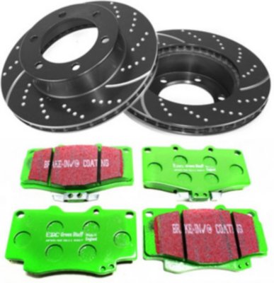 EBC Brake Disc and Pad Kit