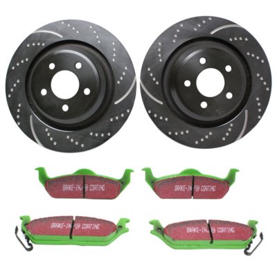 EBC Brake Disc and Pad Kit