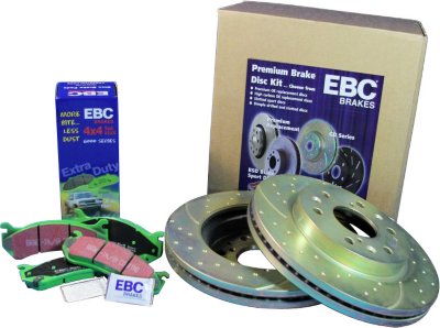 EBC Brake Disc and Pad Kit
