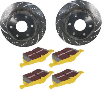 EBC Brake Disc and Pad Kit