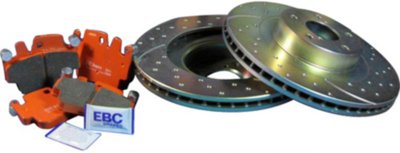 EBC Brake Disc and Pad Kit