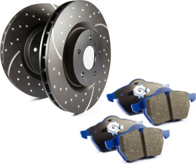 EBC E35S6KR1106 Track Day Kit - Stage 6 Brake Disc and Pad Kit - Direct Fit