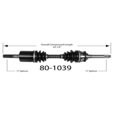 EMPI Axle Axle Assembly