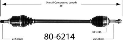 EMPI Axle Axle Assembly