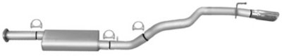 Gibson G2717402 Swept Side Exhaust System - 3.0 in. Main Piping Diameter, Single, Straight out the back, Natural, Aluminized Steel