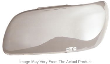 GT Styling G49GT0307C Headlight Cover - Clear, Plastic, Direct Fit