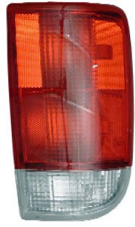 Glo-Brite GLO5803 Tail Light - Clear & Red Lens, DOT, SAE compliant, Direct Fit