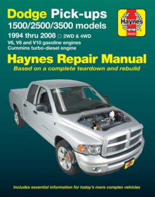 Haynes H1630042 Manual - Repair manual