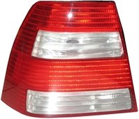 Hella H57963669051 Tail Light - Clear & Red Lens, DOT, SAE, ECE compliant, Direct Fit
