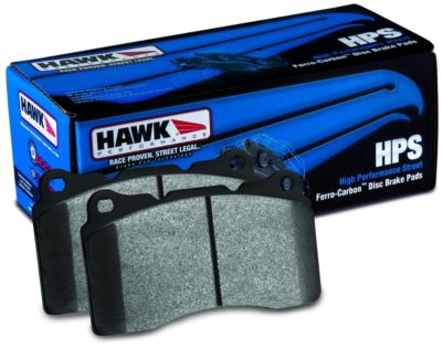 Hawk HFHB145F570 Performance HPS High Performance Street Brake Pad Set - Ferro-Carbon, Direct Fit