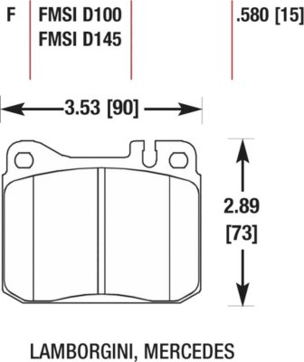 Hawk Brake Pad Set