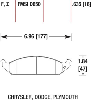 Hawk Brake Pad Set
