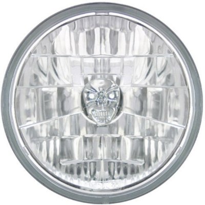 IPCW I11CWC7009 Sealed Beam Conversion Headlight - Clear Lens; Chrome Interior, Composite, DOT, SAE compliant, Direct Fit