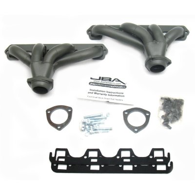 JBA J211615SJT Cat4ward Shorty Headers - Ceramic Coated, Stainless Steel, Not Street Legal In Ca Or Any State Adopting Ca Emissions - Intended For Closed Circuit Competition Use Only, Direct Fit