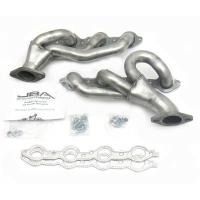 JBA J211811S Cat4ward Shorty Headers - Natural, Stainless Steel, 4-1, 50-State Legal, Direct Fit