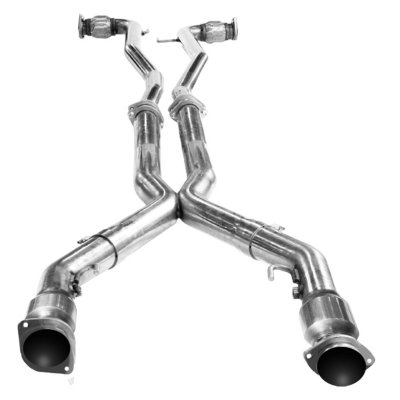 Kooks KCH24203200 Exhaust Pipe - Natural, Stainless Steel, X-Pipe, Direct Fit