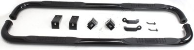 N-Dure KV100139PS Easy Step Nerf Bars - Polished, Stainless Steel, Direct Fit